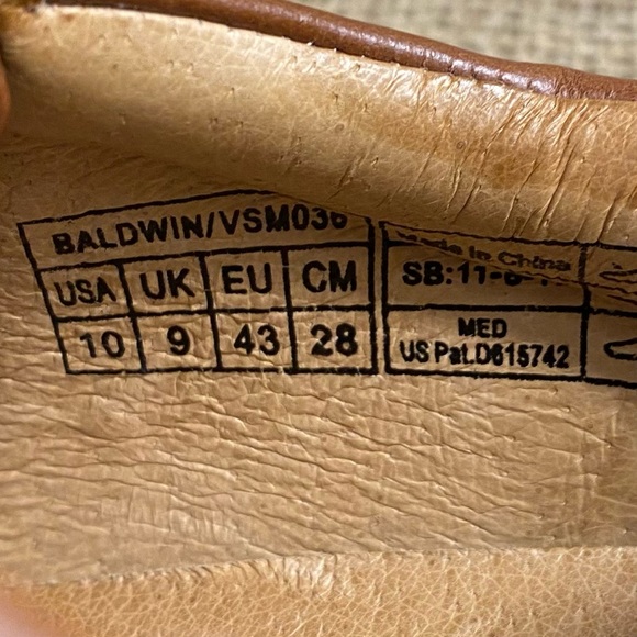 🛑SOLD🛑Vionic Baldwin  Shoes Sneakers Leather Top Lace Up Size 10 - Picture 10 of 11